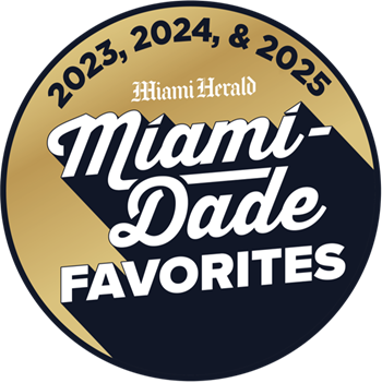 Miami Herald Gold Winner 2023 - 2025 Miami Dade Favorites