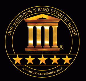 Bauer Financial 5 Star Rating