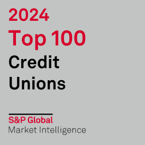 Top 100 Credit Unions of 2024 per S&P Global Market Intelligence